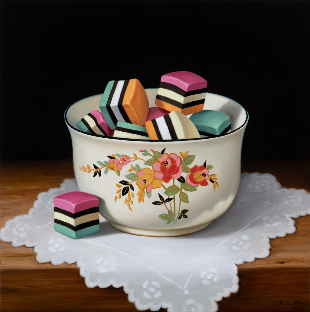 STILL LIFE WITH LICORICE ALLSORTS ~ Archival Print