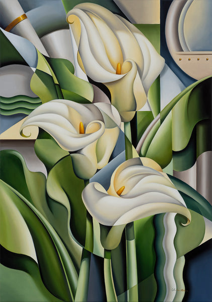 美品 La Révolution cubiste ￼ CUBIST LILES ~ Archival print – Catherine Abel Art Store