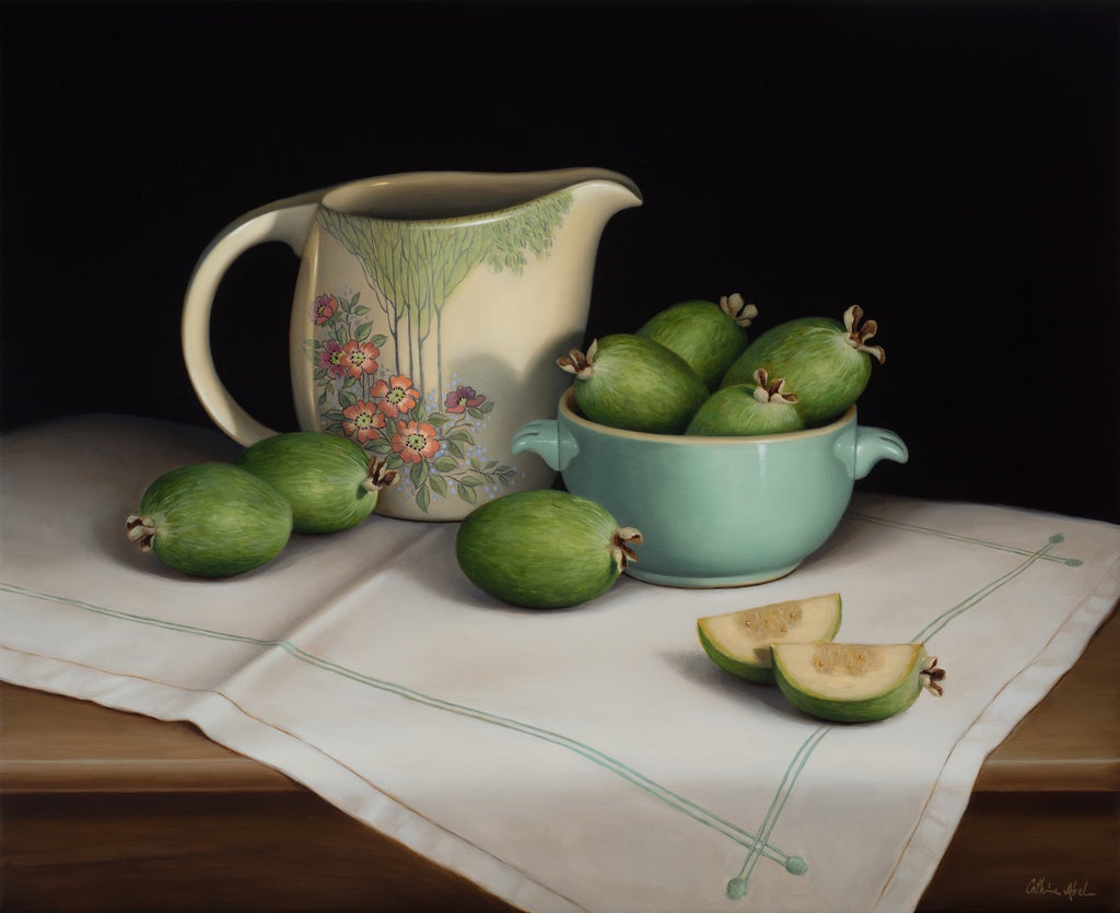 STILL LIFE WITH FEIJOAS