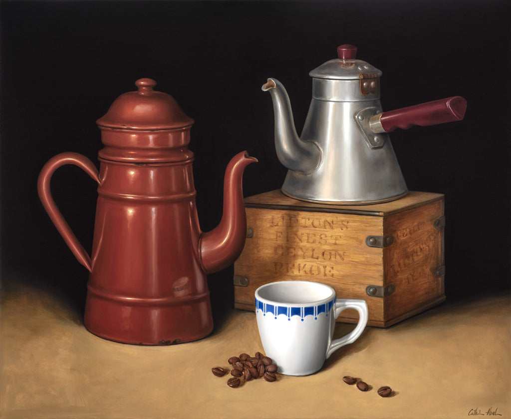 STILL LIFE WITH COFFEE & TEA