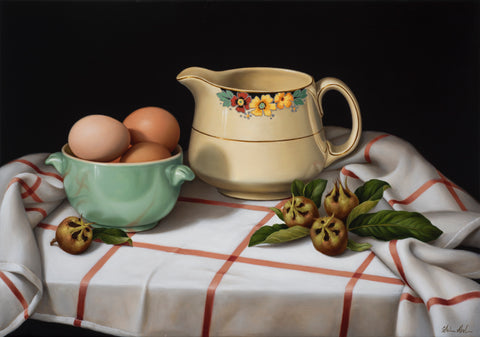 STILL LIFE WITH MEDLARS ~ Archival Print