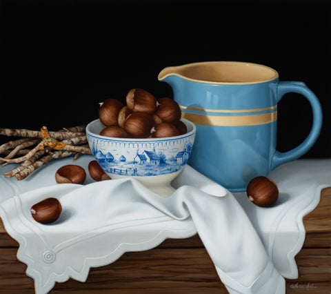 STILL LIFE WITH CHESTNUTS