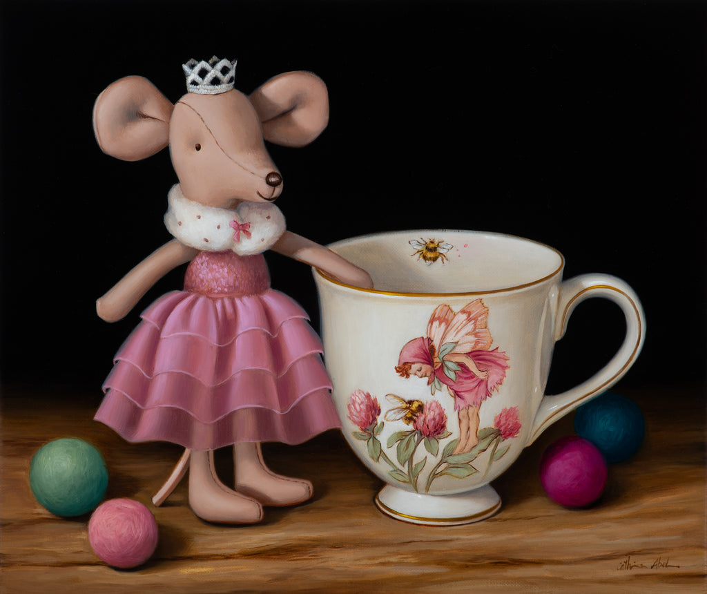 STILL LIFE WITH LITTLE PRINCESS ~ Archival Print