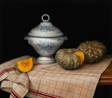 STILL LIFE WITH FRENCH TUREEN ~ Archival Print
