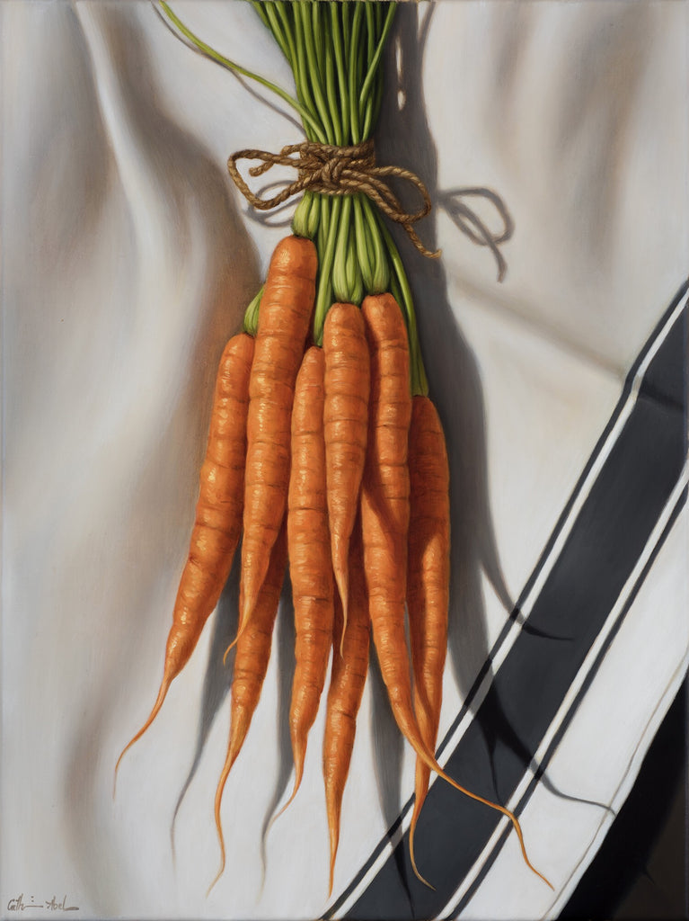 STILL LIFE WITH CARROTS ~ Archival print