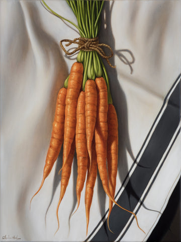 STILL LIFE WITH CARROTS ~ Archival print