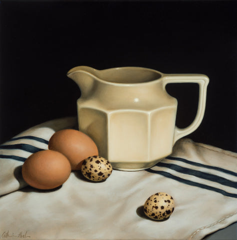 STILL LIFE WITH CREAM JUG ~ Archival print