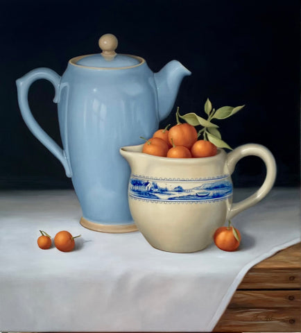 STILL LIFE WITH CUMQUATS