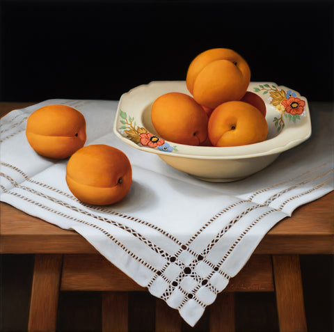 STILL LIFE WITH APRICOTS